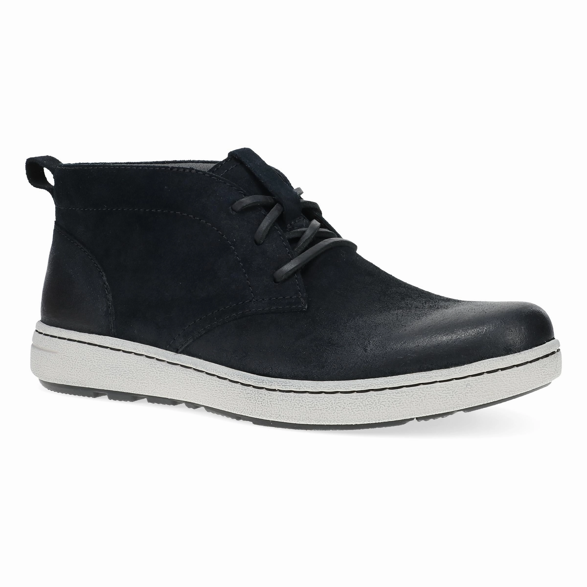 Comfort Flex Walking Tony Black Burnished Suede