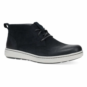 Comfort Flex Walking Tony Black Burnished Suede