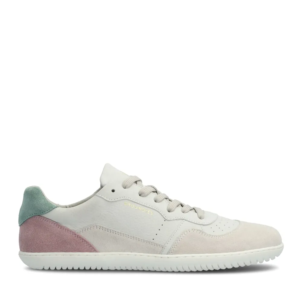 Orthotic Compatible Zip   Up Style Groundies Nova Leather Sneaker - GO1 Sole