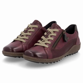 Remonte Liv 40 Vino/Vinorosso/Antique Leather Sneaker (Women's) Walk Support