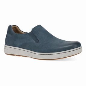 Suede Soft Arch Support Daily Walk Trent Denim Burnished Suede