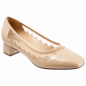 Quick Change Retro Glam Trotters Lark Heel Nude Patent (Women's)