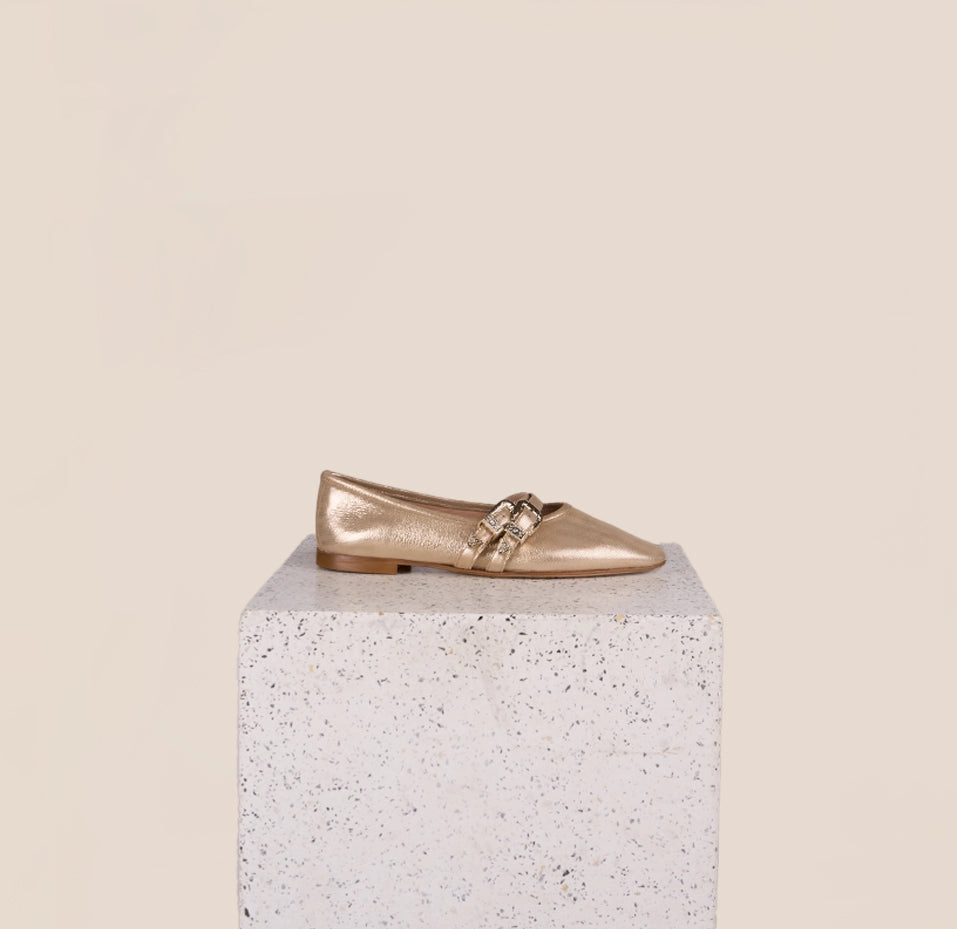 Leather Wild Glow Udine - Gold Lines