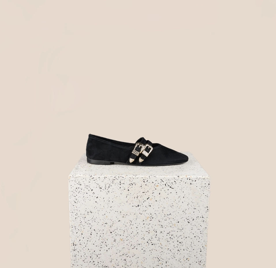 Campus Cool Resort Wear Udine Black Suede