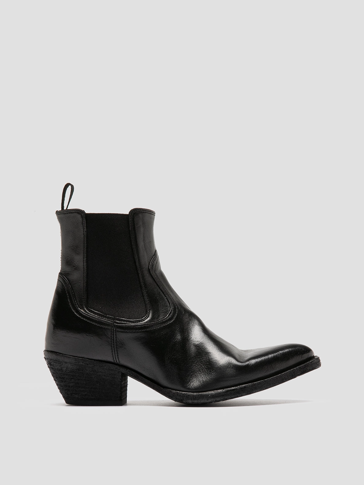 Cool Seasons WANDA DD 102 - Black Leather Chelsea Boots