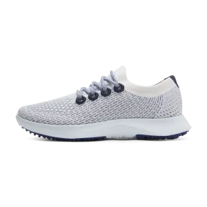 Women's Tree Dasher 2 - Blizzard/Hazy Cobalt (Clarity Blue Sole) Memory Foam Standing All Dynamic Arch Cushion