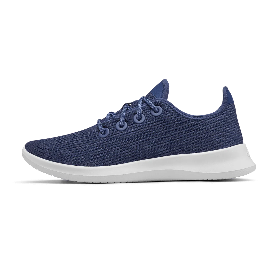 Stretchable Upper Women's Tree Runner - Marine Blue (White Sole)