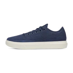 Airflow channels Women's Wool Piper Go - Deep Navy (Natural White Sole)