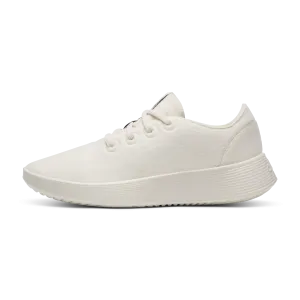 Women's Wool Runner Go - Natural White (Natural White Sole) Mesh Upper Comfort Curve