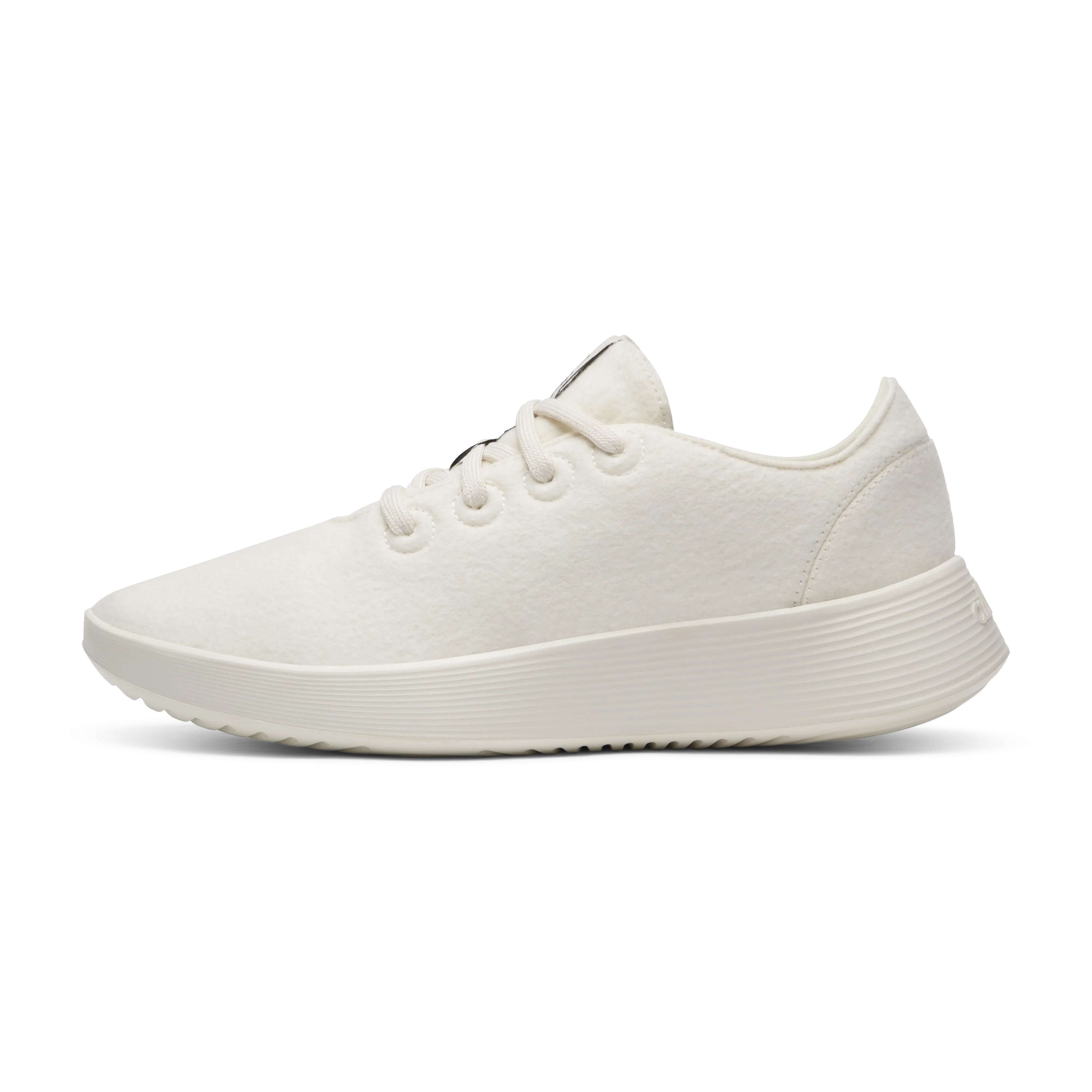 Women's Wool Runner Go - Natural White (Natural White Sole) Mesh Upper Comfort Curve