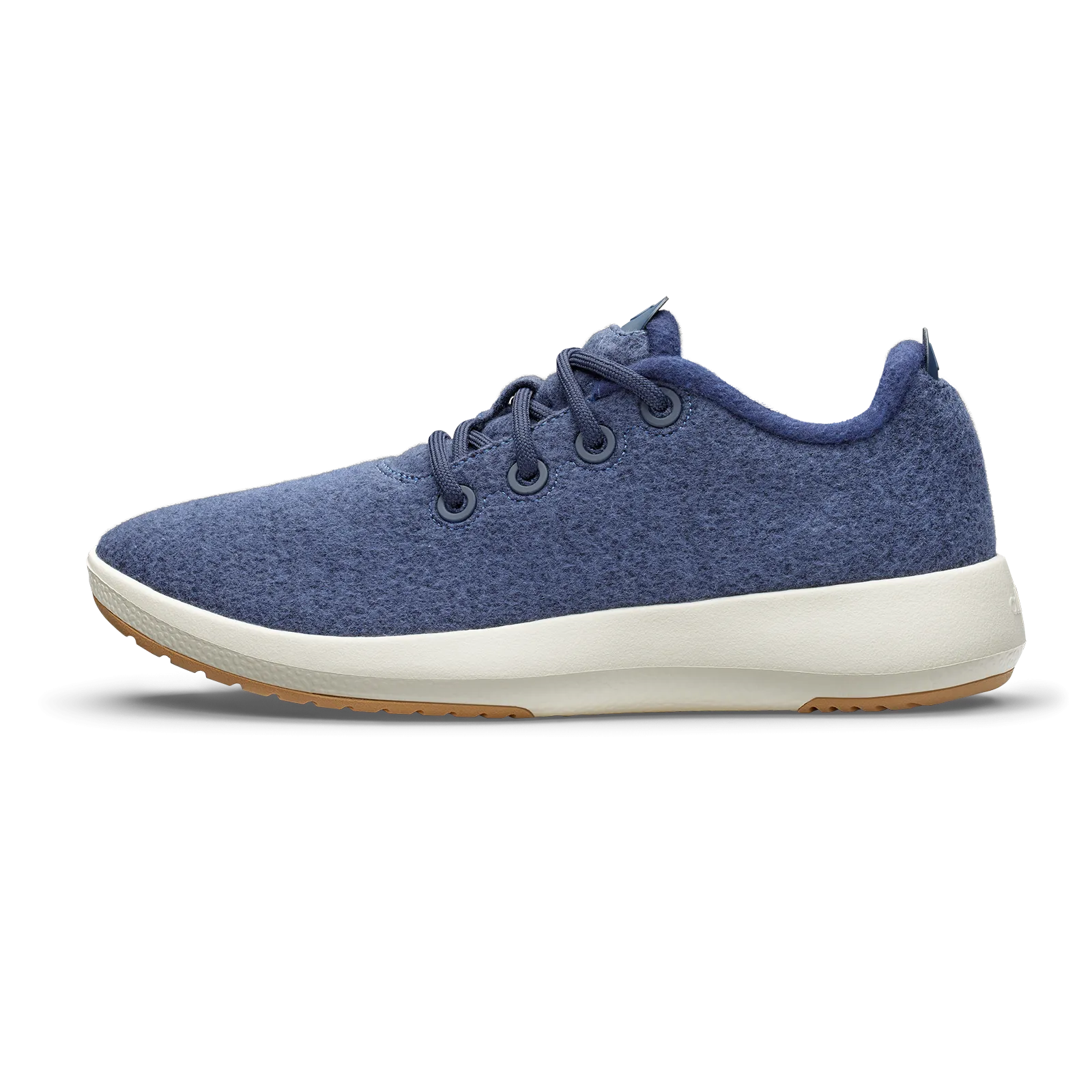 Women's Wool Runner Mizzle - Hazy Indigo (Natural White Sole) Lightweight Form Rainy Day Kind Glow