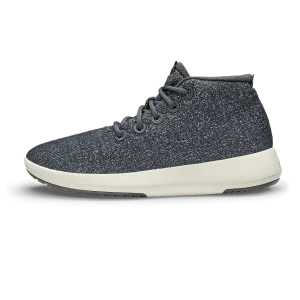 Women's Wool Runner-up Mizzle - Dark Grey (Natural White Sole) Quick Flex