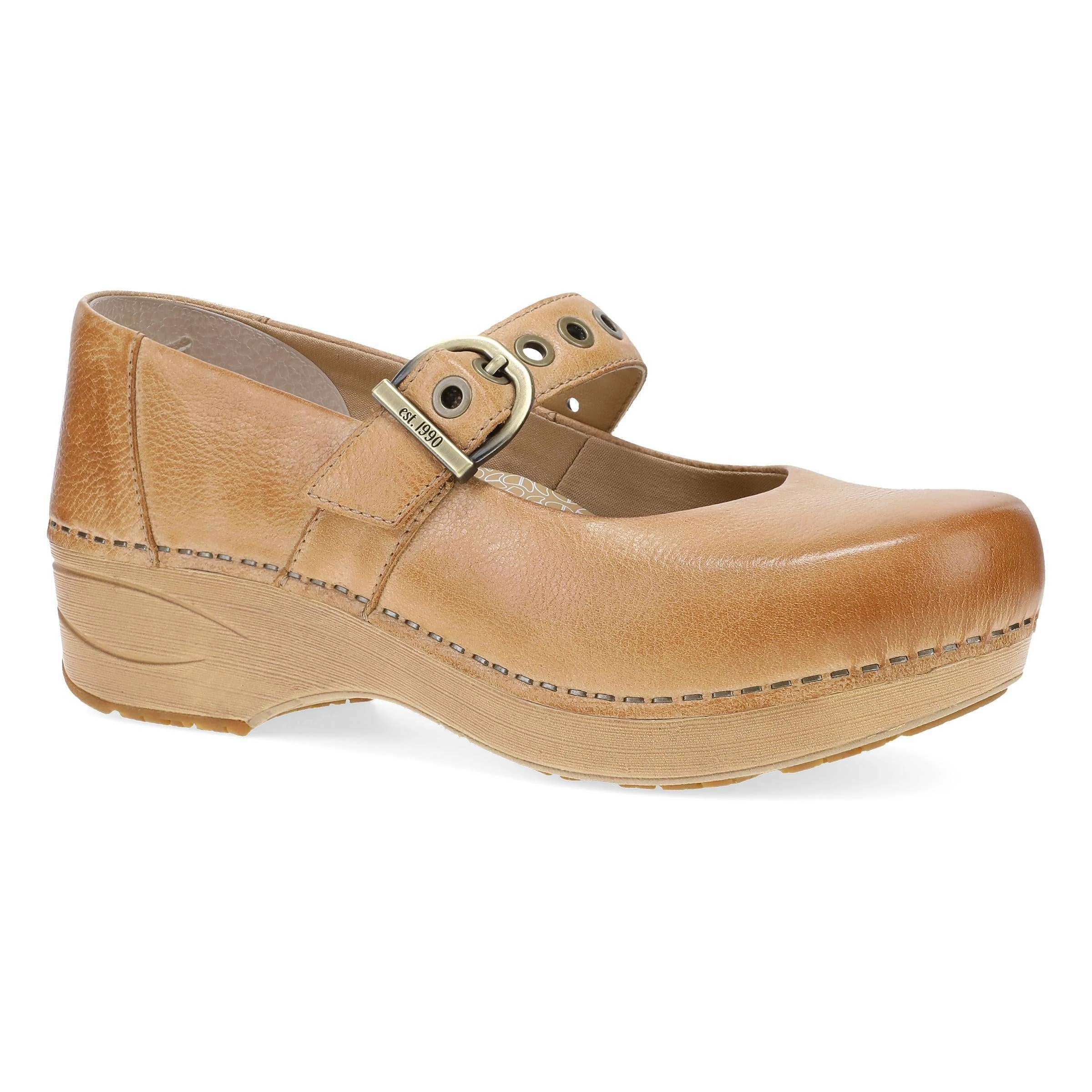 Comfort Outsole XP 2.0 Mary Jane Clog Honey Distressed